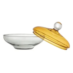 Bloomingville Behälter Danni flach aus Glas