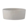 Bloomingville Buddy Schale, Hundenapf weiß aus Steingut