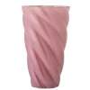 Bloomingville Callo Vase Rose aus Glas