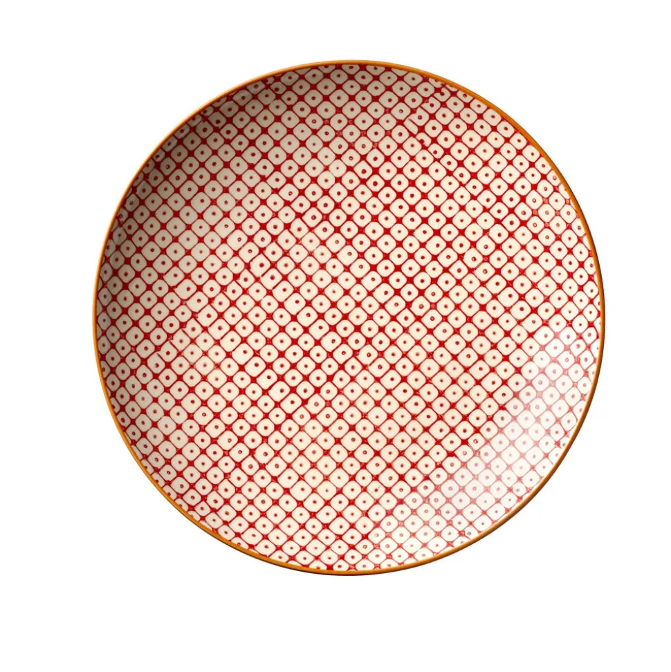 Bloomingville Carla Teller, Steingut 3er