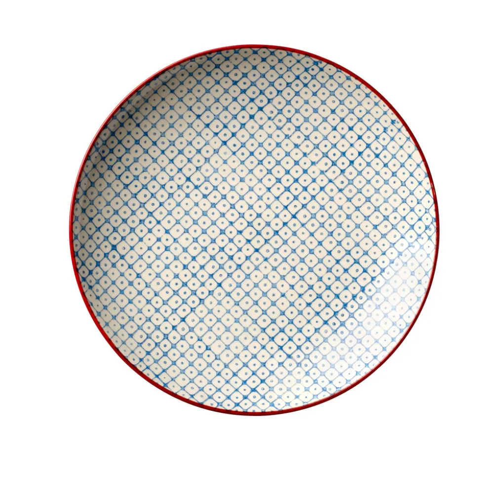 Bloomingville Carla Teller, Steingut 3er