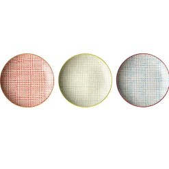 Bloomingville Carla Teller, Steingut 3er