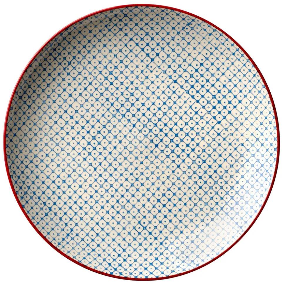 Bloomingville Carla Teller, Steingut 3er