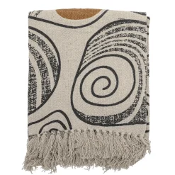 Bloomingville Decke, Überwurf Giano recycelte Baumwolle