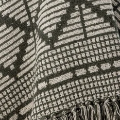 Bloomingville Decke Gutte aus recycelter Baumwolle