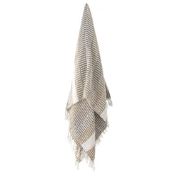 Bloomingville Decke Isnel aus recycelter Baumwolle