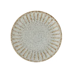 Bloomingville Fleur Frühstücksteller, Steingut