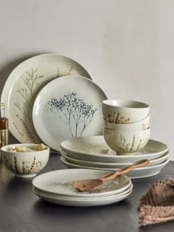 Bloomingville Geschirr-Set Bea, Steingut