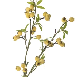 Bloomingville Hawthorn Zweig, Gelb, Künstliche Blume