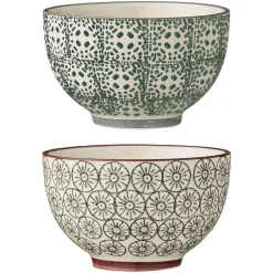 Bloomingville Karine Schale 2er, Steingut