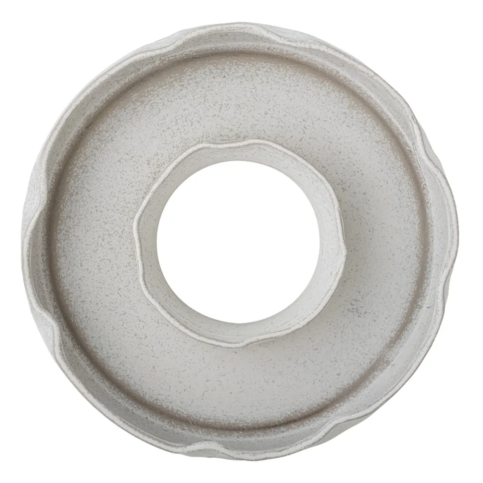 Bloomingville Leda Tablett aus Steingut, rund