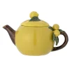 Bloomingville Limone Teekanne, Gelb, Steingut
