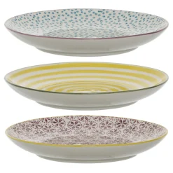 Bloomingville Patrizia Dessertteller, 3er, Steingut