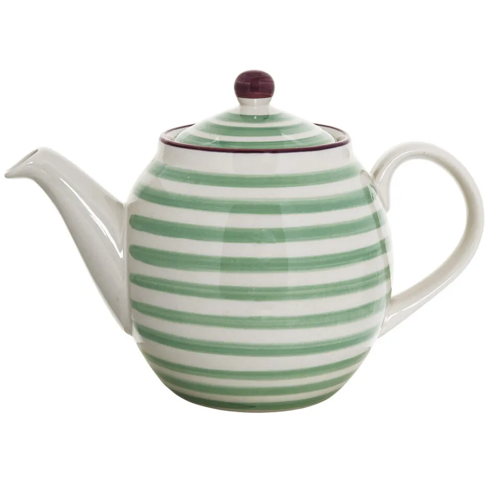 Bloomingville Patrizia Teekanne, Grün, Steingut