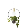 Bloomingville Pendellampe Caralina mit Blumentopf