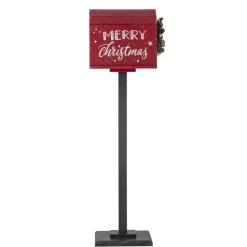 Bloomingville Santas Briefkasten Deko mit Standfuß