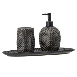 Bloomingville Seifenspender mit Becher und Tablett Hrin