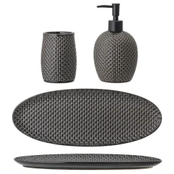 Bloomingville Seifenspender mit Becher und Tablett Hrin