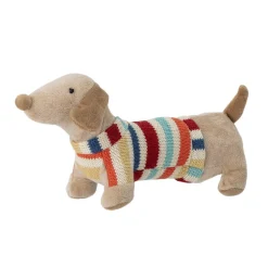 Bloomingville Soft Toy Hund mit Tasche Hilena
