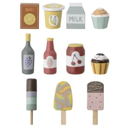 Bloomingville Spielset Lebensmittel Yuliya