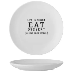 Bloomingville Telly Wendy mit Schrift, Steingut