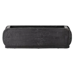 Bloomingville Ziegelform Black Box recyceltes Holz