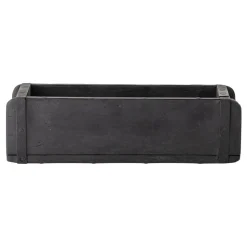 Bloomingville Ziegelform Black Box recyceltes Holz