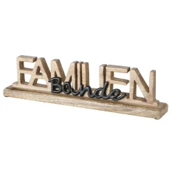 Boltze Deko Schriftzug Familien-Bande