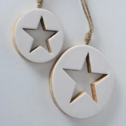 Boltze Dekoanhänger Thiva 2-teilig