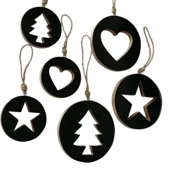 Boltze Dekoanhänger Thiva 2-teilig