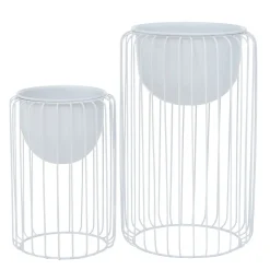 Boltze 2er Set Blumentopf Vaso