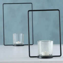 Boltze 2er Set Teelichthalter Franjo