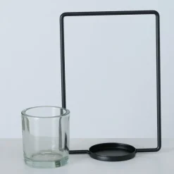 Boltze 2er Set Teelichthalter Franjo