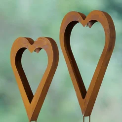 Boltze Gartenstab Heart, 2 tlg