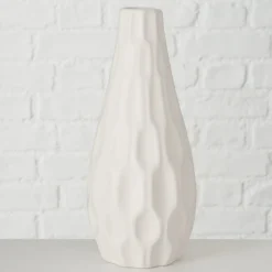 Boltze Hohe Vase Lenja 2er grün