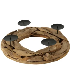 Boltze Kerzenleuchter Kranz Palu