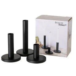 Boltze Kerzenleuchter Malko, 3-teilig