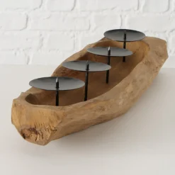 Boltze Kerzenleuchter Nafia Teakholz