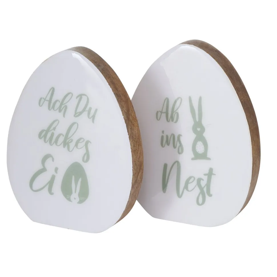 Boltze Oster Dekoaufsteller Lenny 2er Set