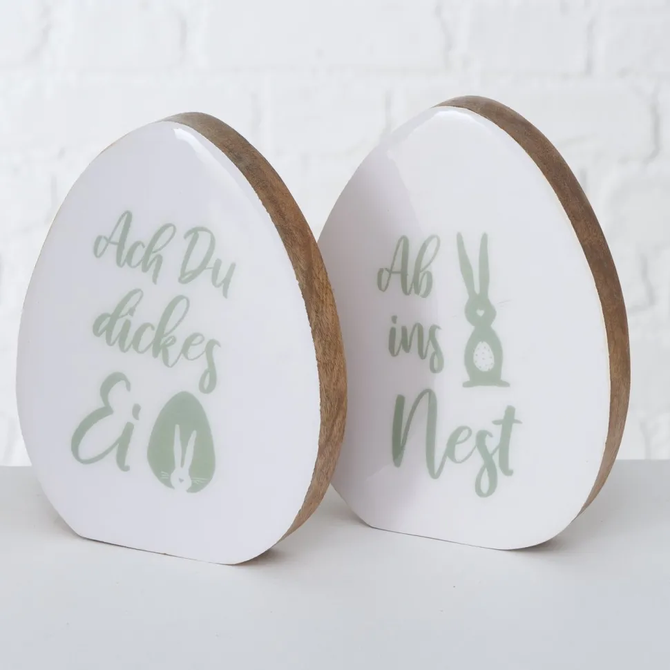 Boltze Oster Dekoaufsteller Lenny 2er Set