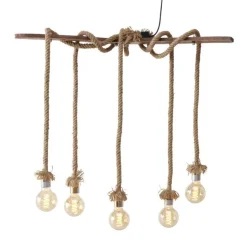 Boltze Pendelleuchte Toko Jute