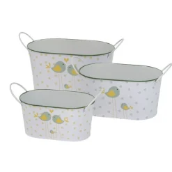 Boltze Pflanztopf Gitta 3er Set