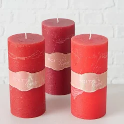 Boltze Stumpenkerze 3er