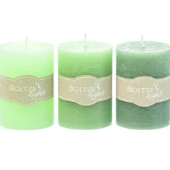 Boltze Stumpenkerze 3er