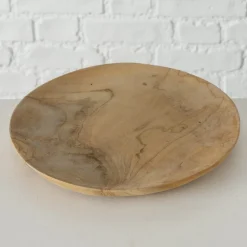 Boltze Teakholz Tellerset Kallie