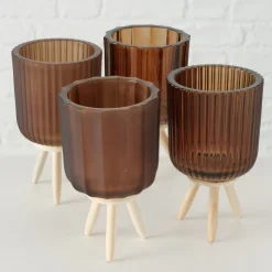 Boltze Teelichthalter Danteo auf Füßen