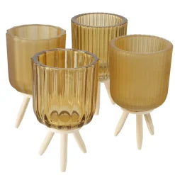 Boltze Teelichthalter Danteo auf Füßen