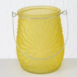 Boltze Teelichthalter Teelichtglas Mela 3er Set