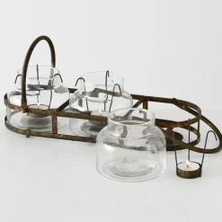 Boltze Teelichthalter Zuma Eisen