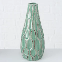 Boltze Vase Lenja 2er Set grün